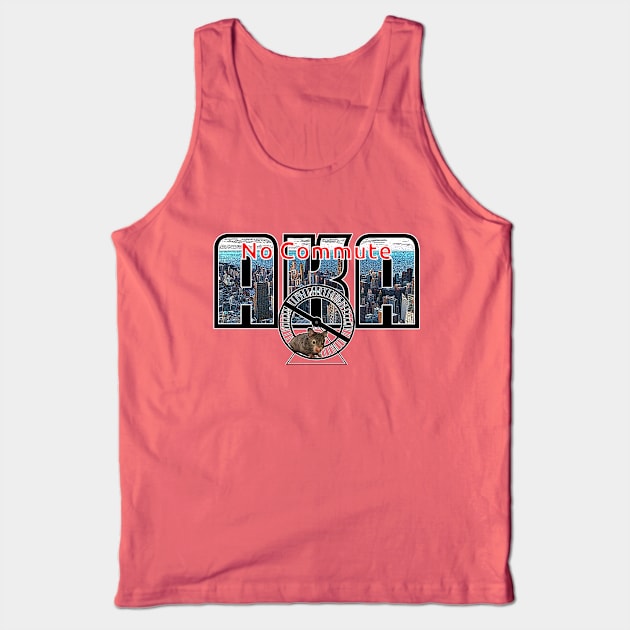 Say No to Commuting Tank Top by The Angry Possum